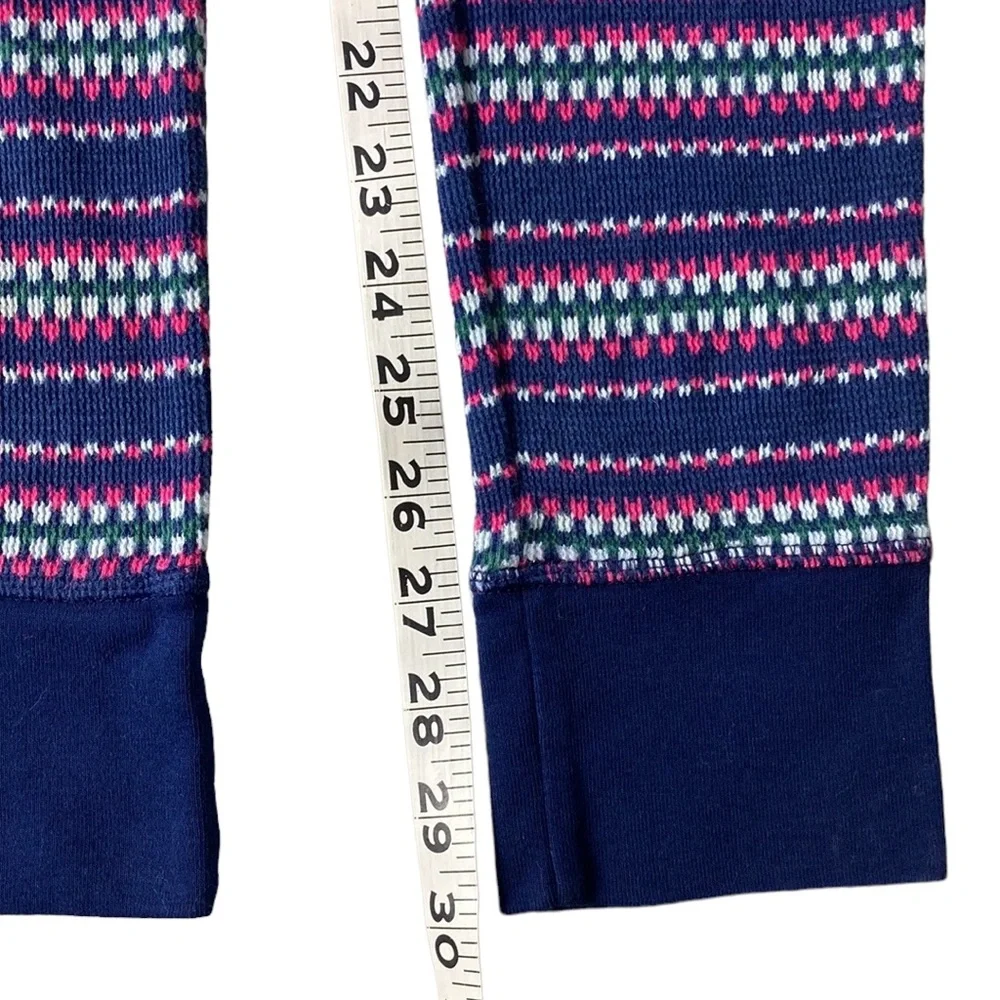 NEW Victoria's Secret Blue 2 Piece Knit  Pajama Set - Picture 15 of 16